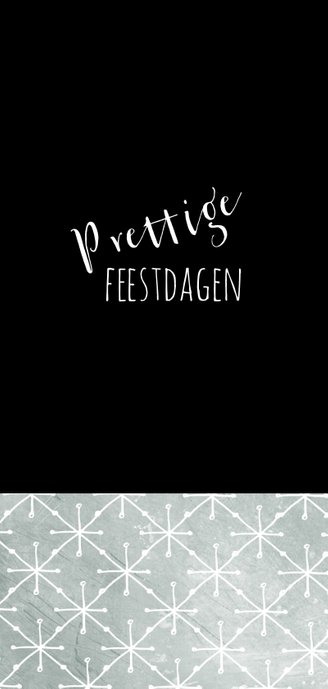 Kerstkaart 2019 modern foto en patroon-IP 2