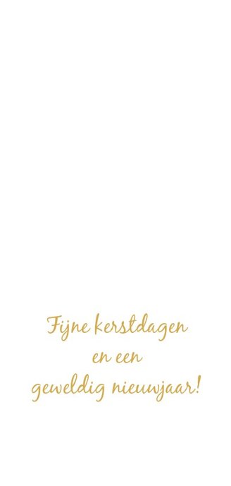 Kerstkaart: De ster een klein teken 3