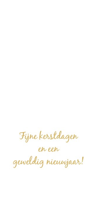 Kerstkaart: De ster een klein teken 3