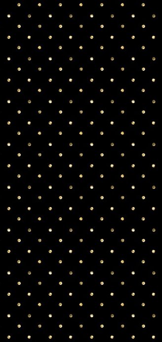 Kerstkaart gouden kerstvlokken lang Achterkant