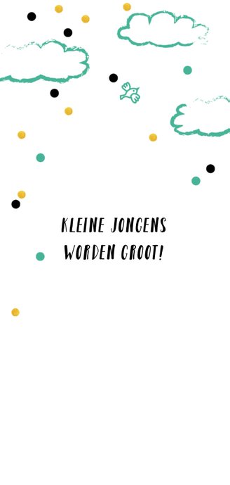 Kinderfeestje ballon vier jaar 2