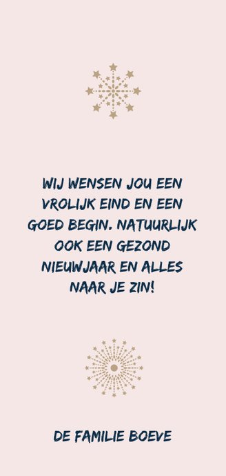 Nieuwjaarskaart '2019' met vakjes en foto's 3
