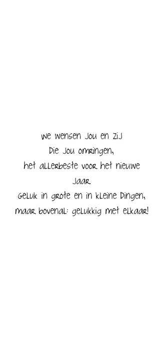 Nieuwjaarskaart met waxinelichtjes 3