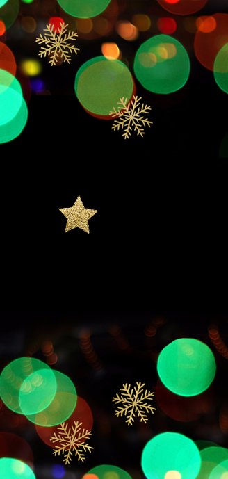 Sprankelende zakelijke kerstkaart - LO 2