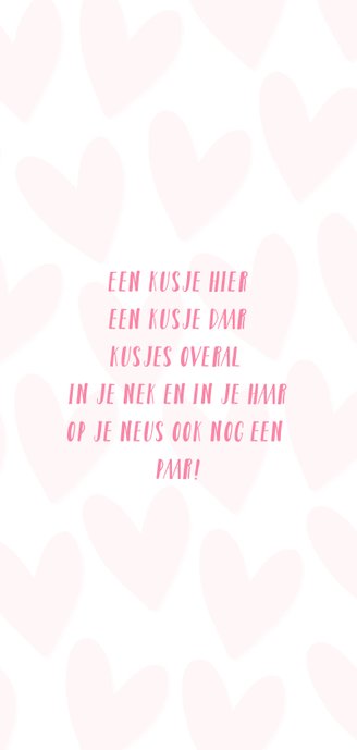Valentijnskaart Jij bent de aller aller liefste 3