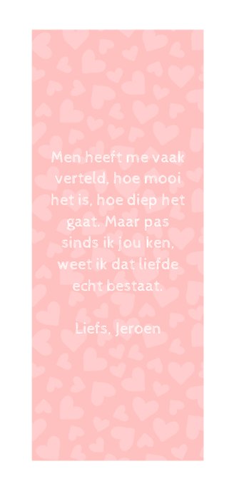 Valentijnskaart Love met foto's en hartjes 3