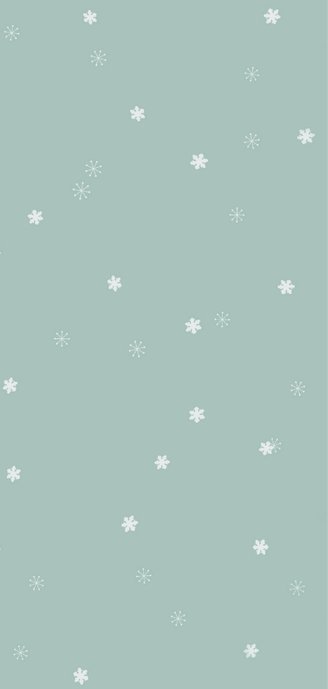Weihnachtskarte mit Foto und Schneeflocken 2