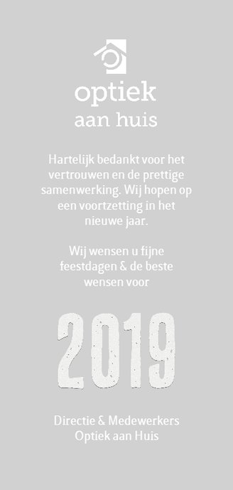 Zakelijke kerstkaart met zilveren glitter effect 3