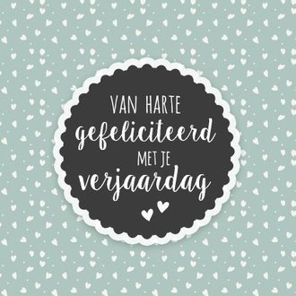 Verjaardag jongen vintage - Verjaardagskaarten | Kaartje2go