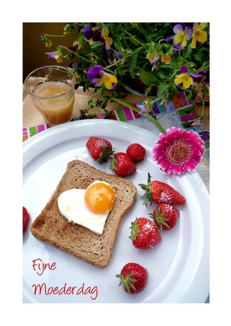 Moederdag Hartverwarmend ontbijt | Kaartje2go