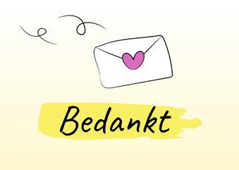 Bedanktkaart