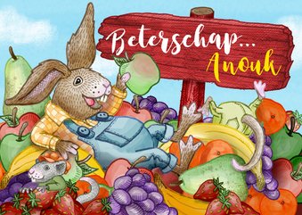 Beterschap fruit dieren grappig