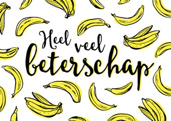 Beterschapskaart bananen