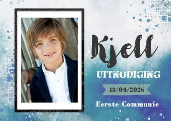 Communiekaart verf stoer