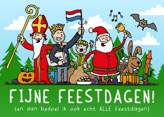 Fijne feestdagen - voor een heel jaar!