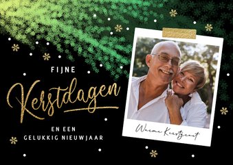 Foto kerstkaarten met kersttakken