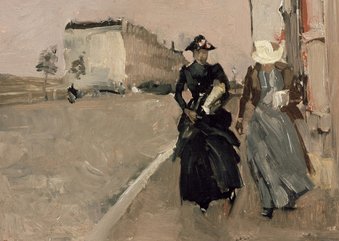 George Breitner. De windvlaag