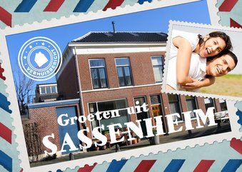 Groeten Uit verhuiskaart collage