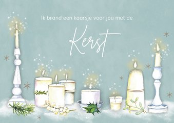 Kerst kaarsjes