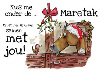 Kerstkaarten liefde verklaren met kerst