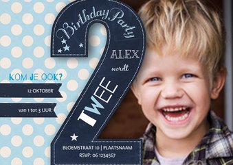 Kinderfeestje 2 jaar jongen - CD