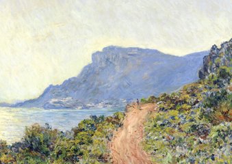 La Corniche bij Monac - Monet