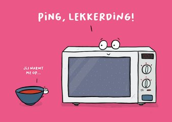 Liefde kaart Ping lekkerding...