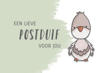 Lieve postduif