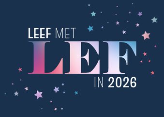 Nieuwjaar Leef met lef in 2026