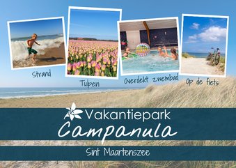 Op vakantie aan zee - Vakantiepark Campanula