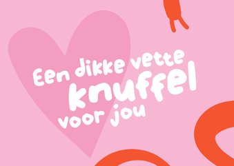 Sterkte kaarten - Een knuffel voor jou