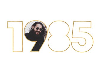 Uitnodiging 1986 40ste verjaardag met foto