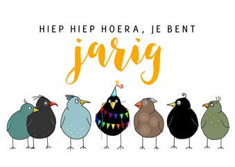 Verjaardag - je ziet zo wie er jarig is