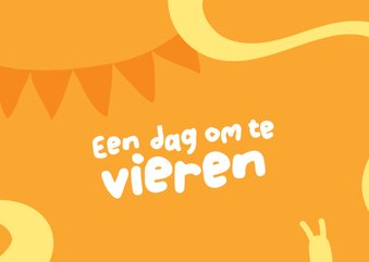Verjaardagskaart - Een dag om te vieren