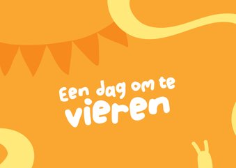 Verjaardagskaart - Een dag om te vieren