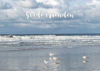 vriendschap Horizon aan zee