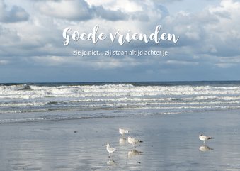 vriendschap Horizon aan zee