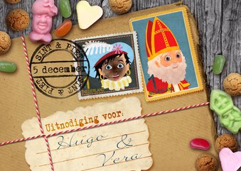 YVON brief van sinterklaas rh post