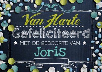 YVON felicitatie geboorte jongen