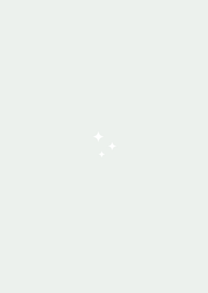 Communiekaartje abstracte vormen foto in boog groen Achterkant