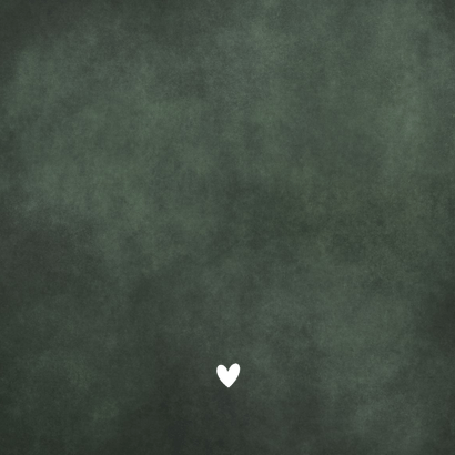 Geboortekaartje broertje in wieg broer en zus met krullen Achterkant