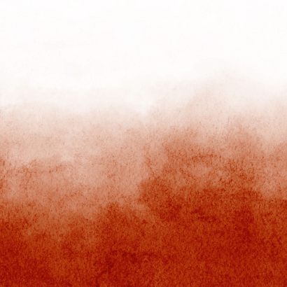 Geboortekaartje koper waterverf stijlvol hartjes Achterkant