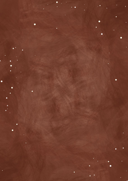 Geboortekaartje met foto hand met voetjes foliedruk Achterkant