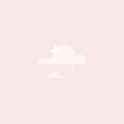 Geboortekaartje stoer silhouet meisje motor watertoren vogel Achterkant