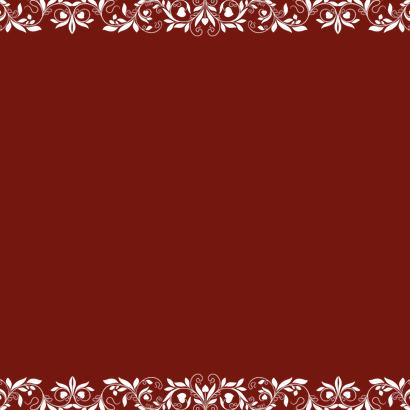 Hindoestaanse trouwkaart met henna patronen en hartjes Achterkant