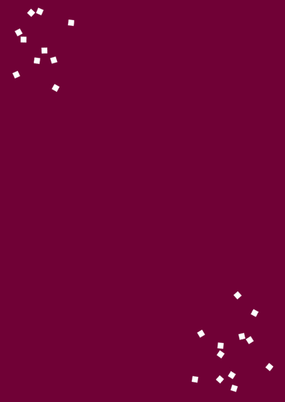 Jubileumfeest 40 jaar getrouwd trouwdag confetti goud Achterkant