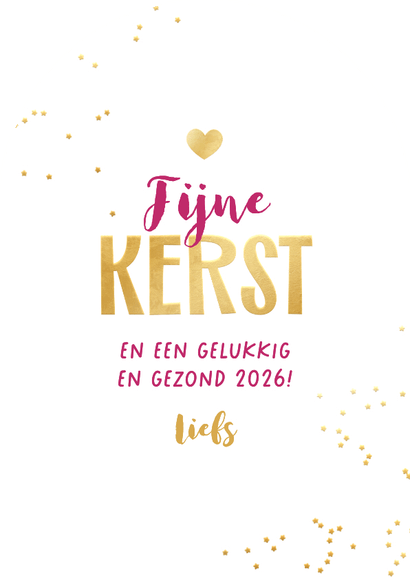 Kerstkaart boogvorm sprankelend liefdevolle kerst foto Achterkant