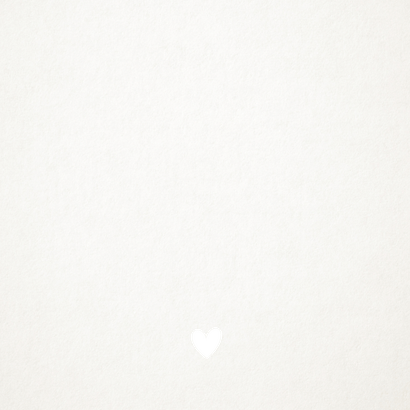 Lief geboortekaartje silhouet grote zus en zusje in wiegje Achterkant