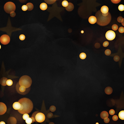 Moderne kerstkaart foto kerstballen Achterkant
