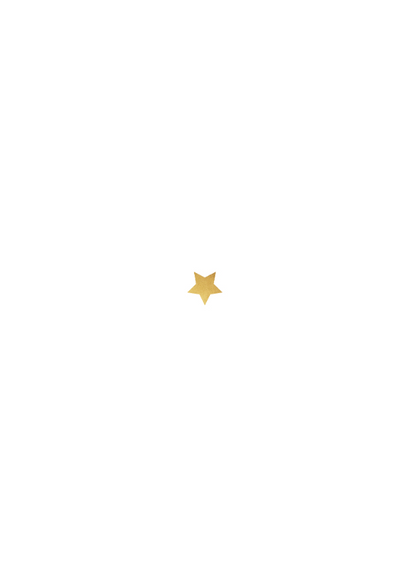 Nieuwjaarskaart Hello 2024 jaartal fotocollage sterren goud Achterkant